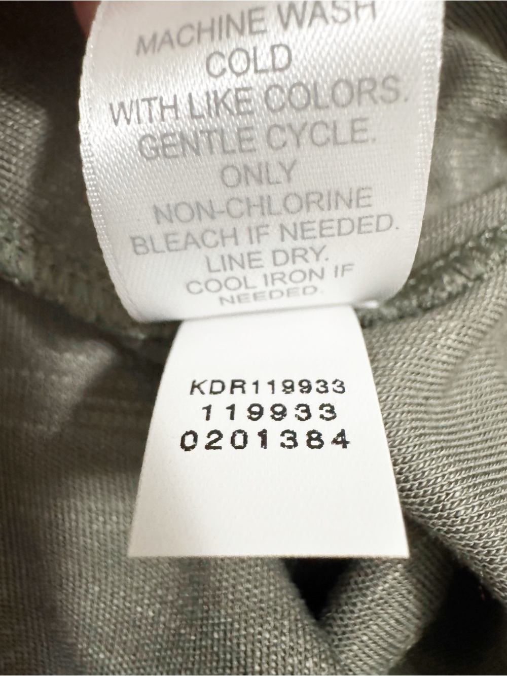 J. Jill Layered Button Back Dress English Moss NWT MT Medium Tall - Picture 11 of 12